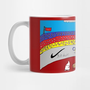 Just Do It Alien Mug